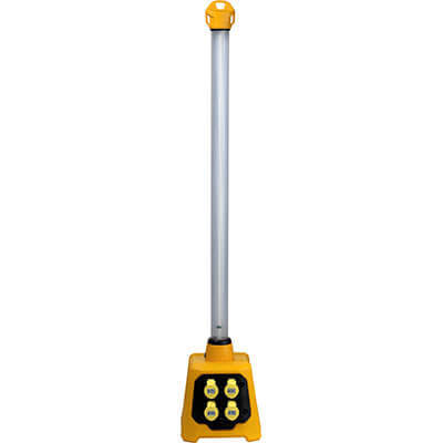 fluorescent uplight with 4way distributor