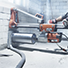 Husqvarna DM340 Drill Motor and DS450 Drill Stand Rental