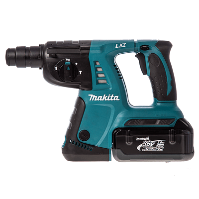 Makita BHR262RDE 36V LXT SDS Combi Hammer