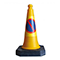 Yellow No Waiting Traffic Cone